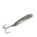 Vintage   Hopkins shorty 75, 3/4oz Hammered Nickel fishing spoon #0559