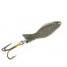 Vintage   Al's gold fish, 1/4oz Nickel fishing spoon #0560