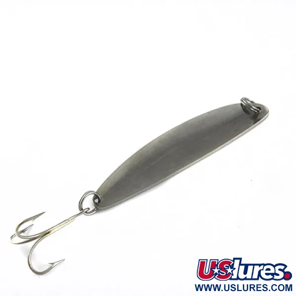 Vintage Acme Sidewinder, 3/4oz Nickel fishing spoon #0569