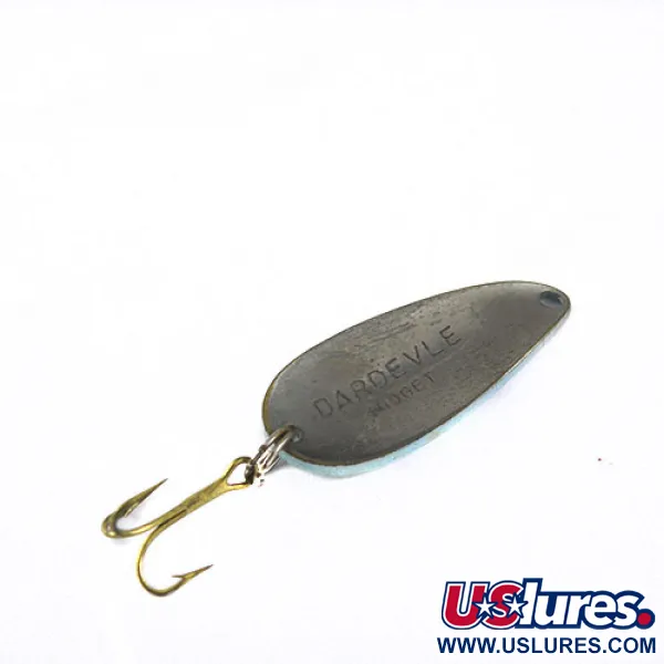 Vintage  Eppinger Dardevle Midget, 3/16oz Blue fishing spoon #0575