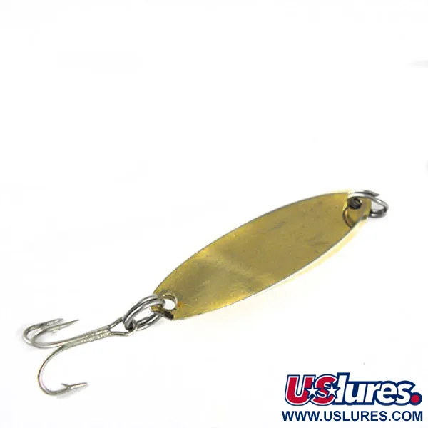 Vintage Acme Kastmaster, 1/4oz Gold fishing spoon #0585
