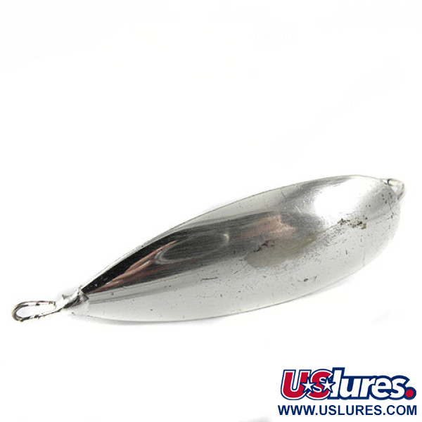 Vintage   Weedless Johnson Silver Minnow, 3/4oz Silver fishing spoon #0594