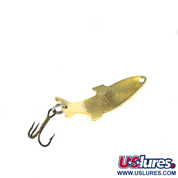 Vintage Acme Phoebe, 1/8oz Gold fishing spoon #0602