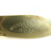 Vintage  Williams Mooselook wobbler, 1/4oz Brass fishing spoon #0603