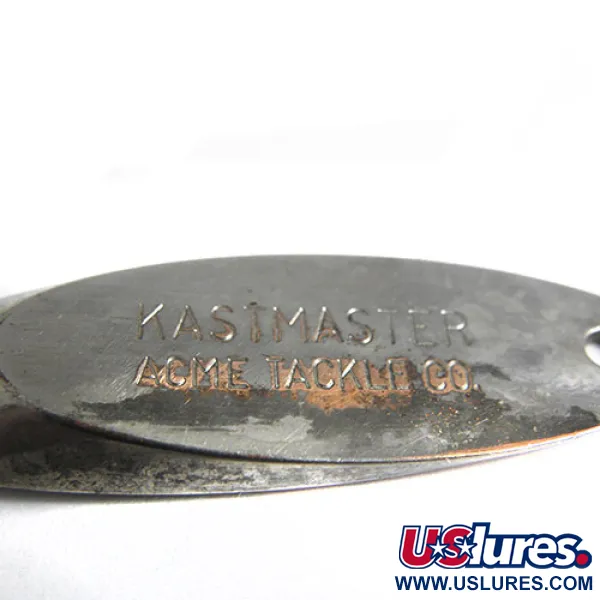 Vintage Acme Kastmaster, 1/4oz Nickel fishing spoon #0606