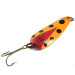 Vintage  Eppinger Dardevle Imp, 2/5oz Orange / Red / Black fishing spoon #0611