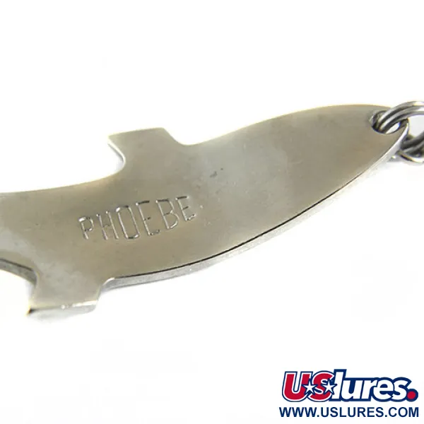 Vintage Acme Phoebe, 3/16oz Nickel fishing spoon #0629