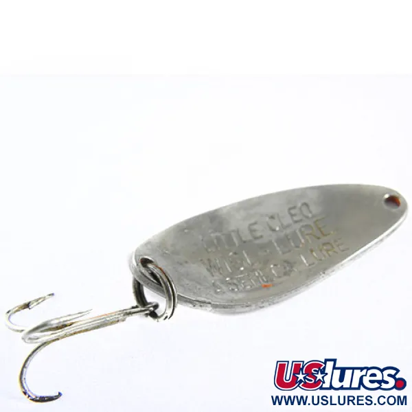 Vintage  Seneca Little Cleo, 1/4oz Nickel fishing spoon #0633