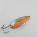 Vintage  Seneca Little Cleo (Hula Girl), 1/2oz Nickel / Orange fishing spoon #0650