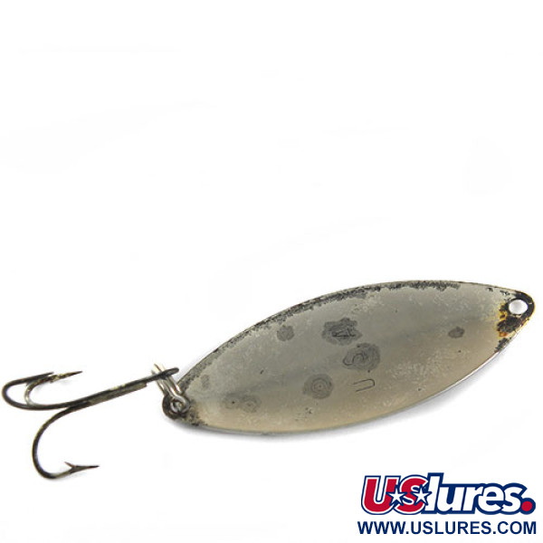 Vintage   Mepps Spoon 3, 2/5oz Nickel fishing spoon #0655