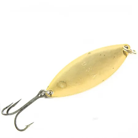 Vintage Mepps Spoon 2, 1/3oz Gold / Red fishing spoon #0656