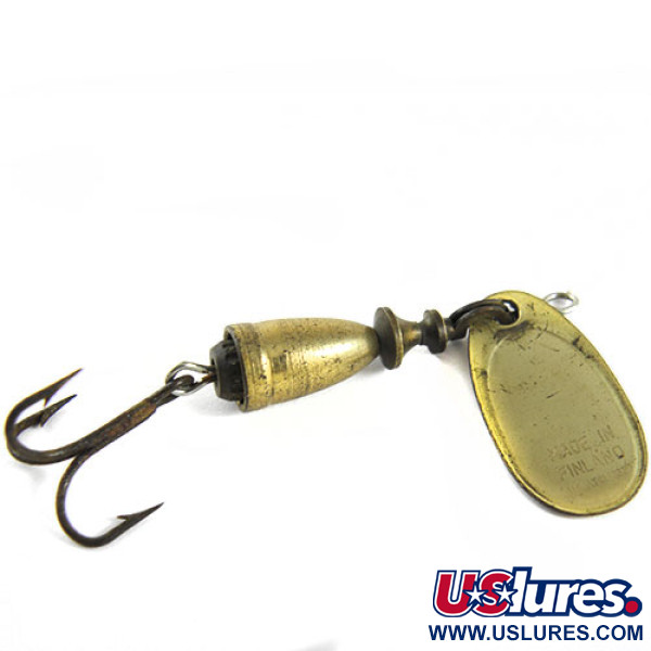 Vintage   Blue Fox Super Vibrax 1, 1/8oz Brass spinning lure #0658