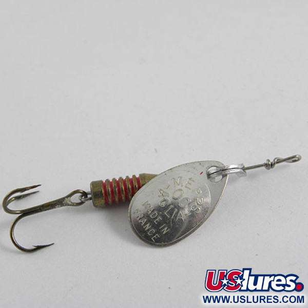 Vintage   Mepps Aglia 00, 1/16oz Silver spinning lure #0687