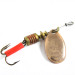 Vintage   Mepps Aglia 1, 1/8oz Copper spinning lure #0690