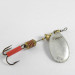 Vintage   Mepps Aglia 2, 3/16oz Silver spinning lure #0691