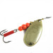 Vintage   Mepps Aglia 4, 1/3oz Gold spinning lure #0694