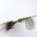 Vintage    Mepps Aglia 2 dressed, 3/16oz Silver spinning lure #0710