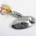 Vintage   Panther Martin Zavorra con Mosca 4, 3/32oz Nickel spinning lure #0712