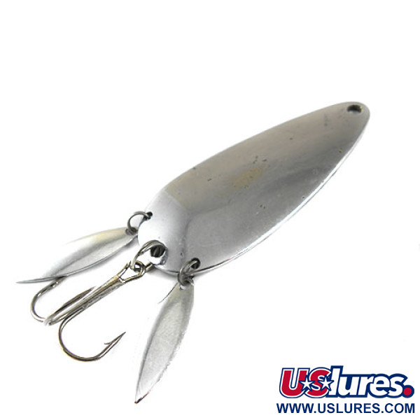 Vintage   Dixie Siren, 1/2oz Nickel fishing spoon #0717