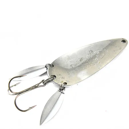 Vintage Dayton Bait Company Dixie Siren, 1/2oz Nickel fishing spoon #0717