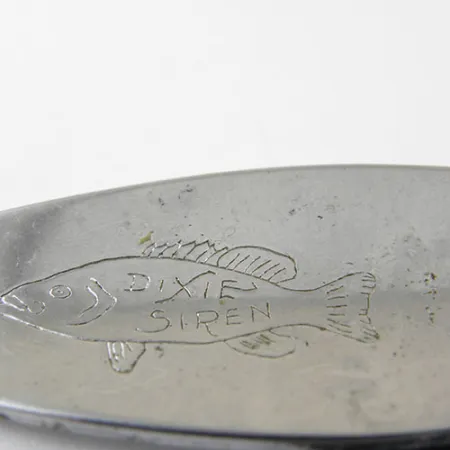 Vintage Dayton Bait Company Dixie Siren, 1/2oz Nickel fishing spoon #0717
