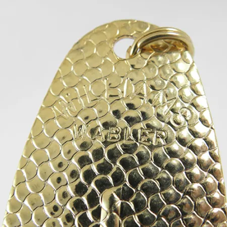 Vintage Williams Wabler, 1oz Gold fishing spoon #0726