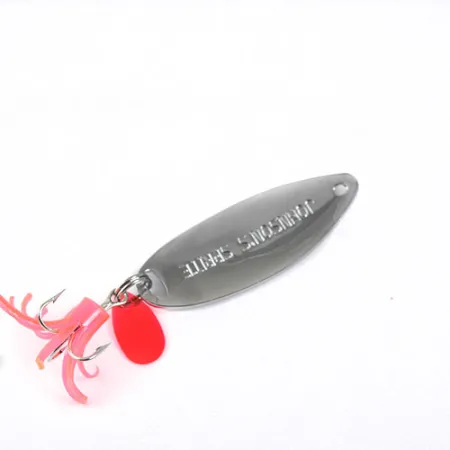 Vintage Johnson Sprite, 3/16oz Nickel fishing spoon #0729