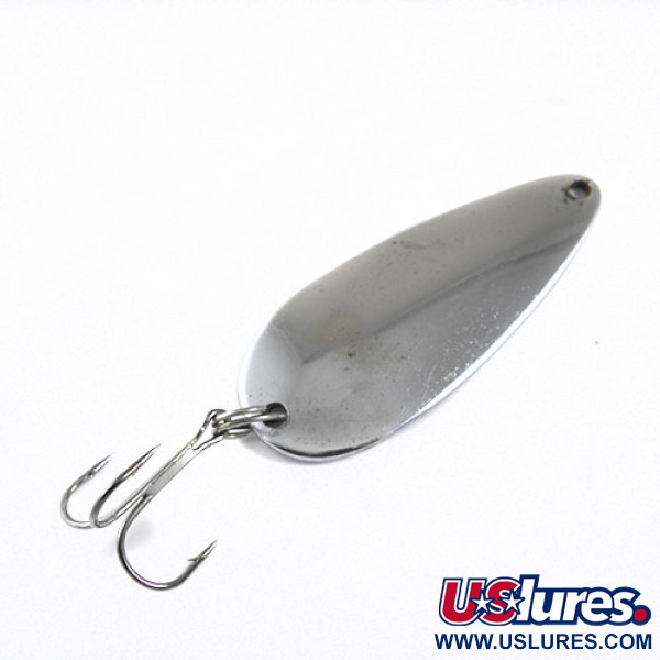 Vintage  Dixie Dixee Jet, 2/3oz Nickel fishing spoon #0730