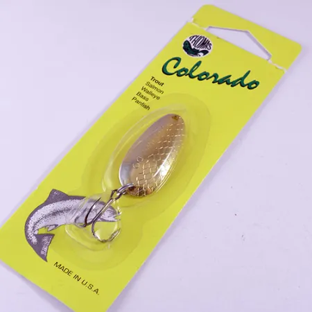 Thomas Colorado, 1/4oz Gold fishing spoon #0738