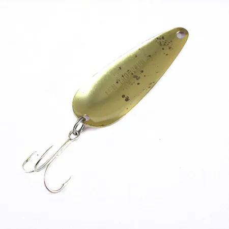 Vintage Len Thompson #2, 1oz Red / White fishing spoon #0739
