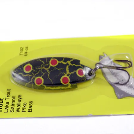 Thomas Buoyant, 1/4oz  Green / Red (Frog) fishing spoon #0740