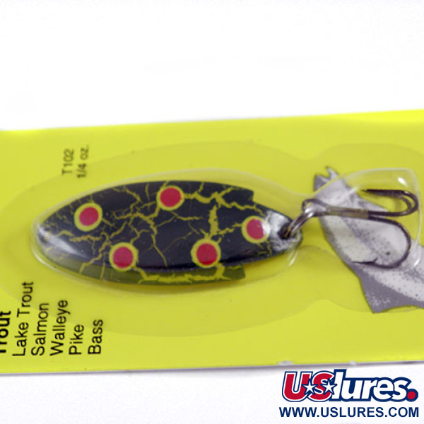   Thomas Buoyant, 1/4oz  Green / Red (Frog) fishing spoon #0740