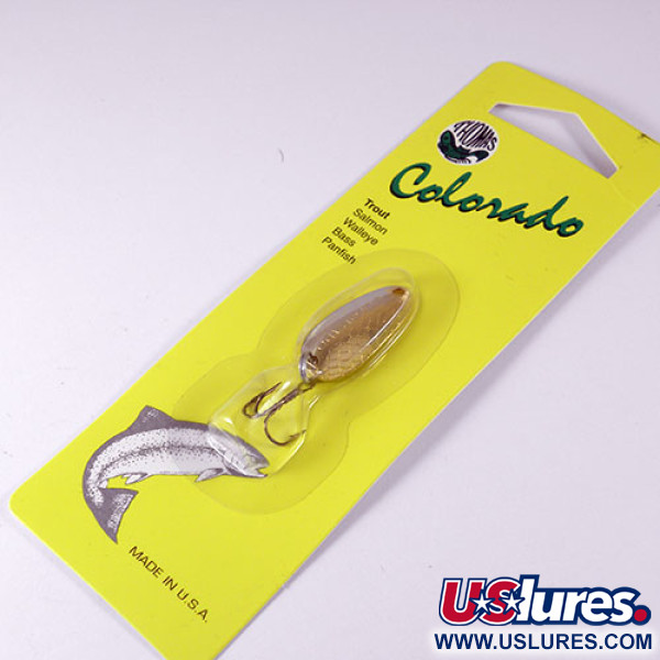   Thomas Colorado, 3/32oz Gold fishing spoon #0743