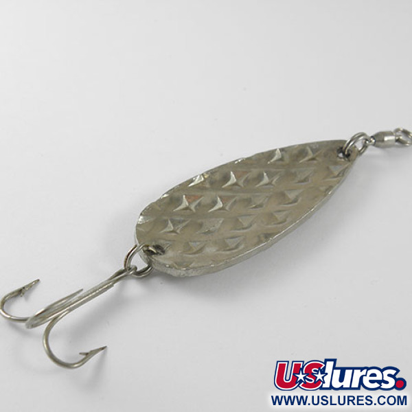 Vintage   Cabela's Diamond Spoon, 3/4oz Nickel fishing spoon #0745
