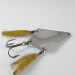 Vintage   Dixie BAT, 1/2oz Nickel fishing spoon #0750