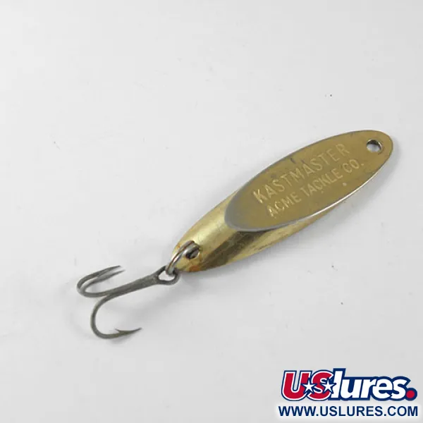 Vintage  Acme Kastmaster, 1/4oz Gold fishing spoon #0771