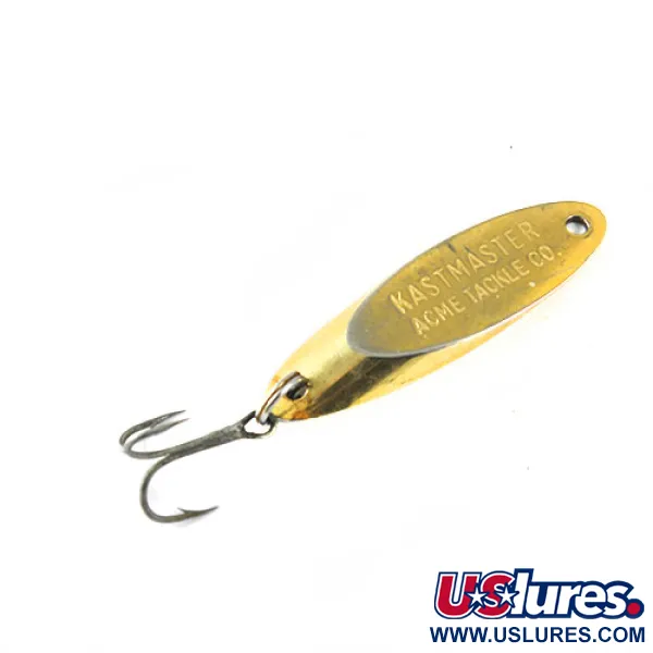 Vintage  Acme Kastmaster, 1/4oz Gold fishing spoon #0771