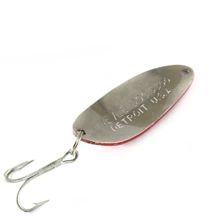Vintage Eppinger Dardevle Devle Dog 5300, 1/3oz Red / White fishing spoon #0774