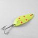 Vintage  Eppinger Dardevle Devle Dog 5300, 1/3oz Fluorescent Yellow / Red fishing spoon #0777