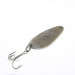 Vintage   Little Cleo Seneca, 1/4oz Nickel / Green fishing spoon #0805