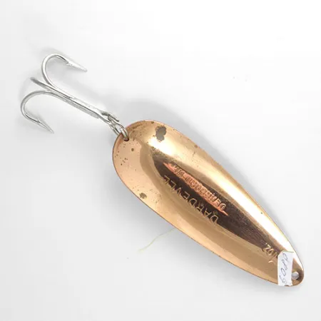 Vintage Eppinger Dardevle, 1oz Red / White fishing spoon #0809