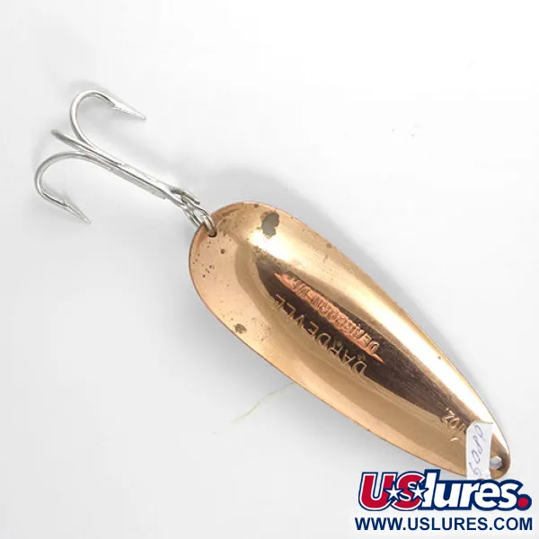 Vintage  Eppinger Dardevle, 1oz Red / White fishing spoon #0809