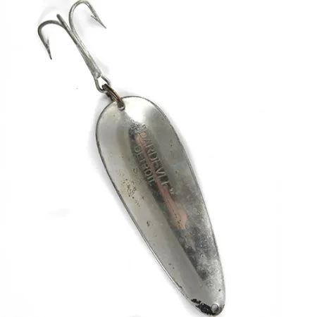 Vintage Eppinger Dardevle, 1oz Black / White / Nickel fishing spoon #0813