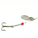 Vintage  Yakima Bait Hildebrandt #3, 3/32oz Nickel / Red spinning lure #0821