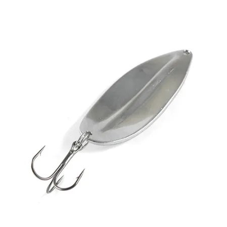 Vintage TODDCO Main liner , 3/4oz Nickel / Fluorescent Green fishing spoon #0823