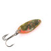 Vintage  Luhr Jensen Little jewel, 1/4oz Orange / Hologram / Gold fishing spoon #0827