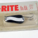  Seneca Wob-L-Rite, 1/4oz Black / White fishing spoon #0832