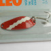  Seneca Little Cleo, 1/4oz Red / White fishing spoon #0834