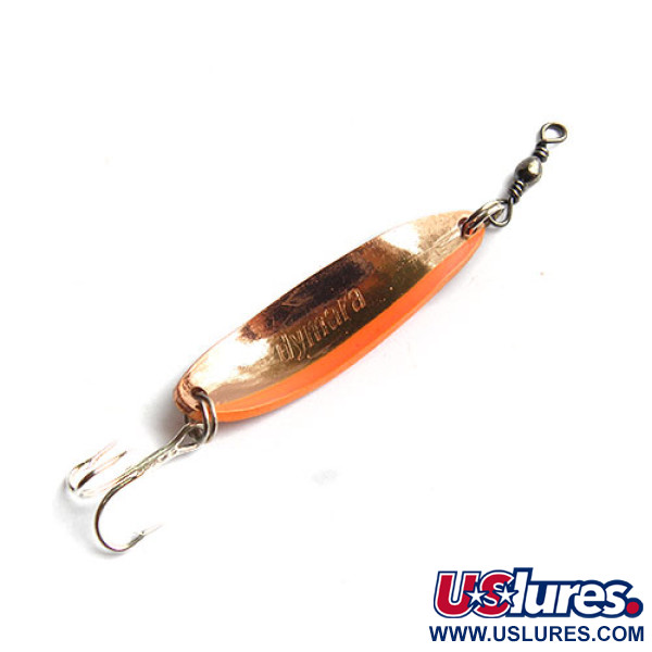   Dymara, 1/4oz Copper / Orange fishing spoon #0837