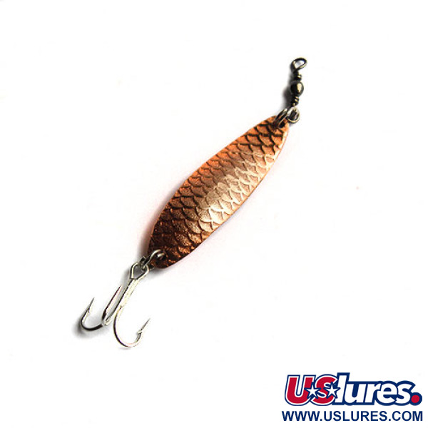   Dymara, 1/4oz Copper / Orange fishing spoon #0837